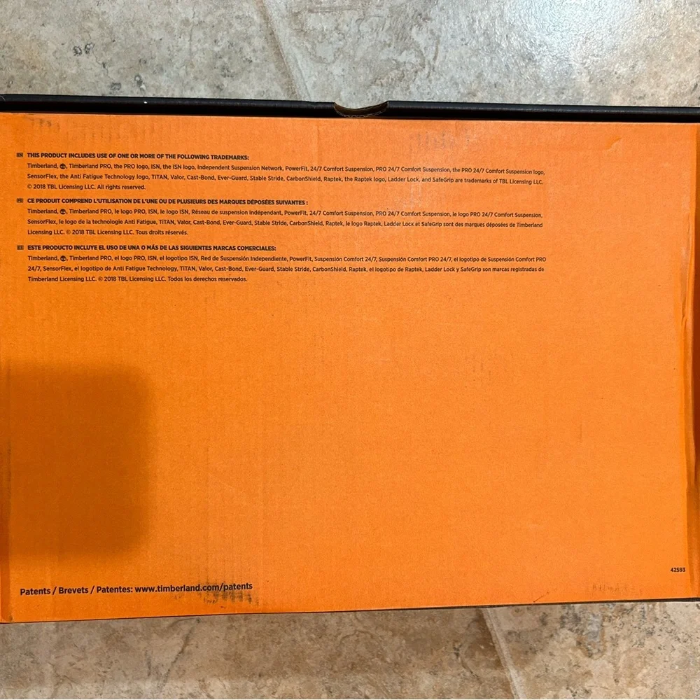 Timberland Pro Alloy Safety Toe (NIB)